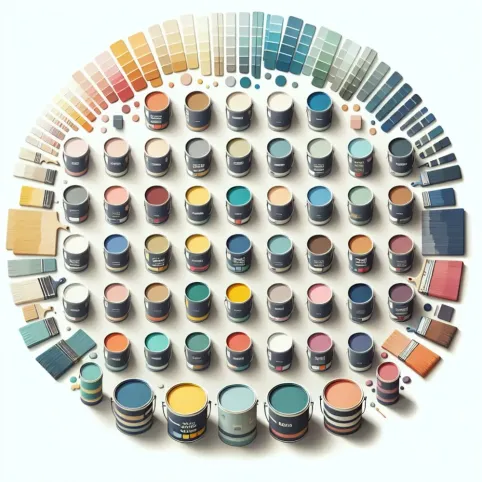 Najlepsze farby do malowania mieszkania