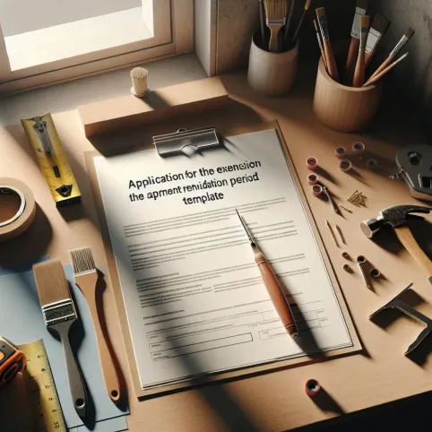 Wniosek O Przedłużenie Terminu Remontu Mieszkania Wzór